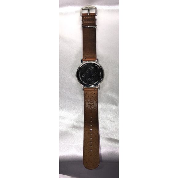 Fossil Hand Watch Roman Numeral Stainless Steel Leather Band ES4161 *PARTS ONLY* - Picture 2 of 8